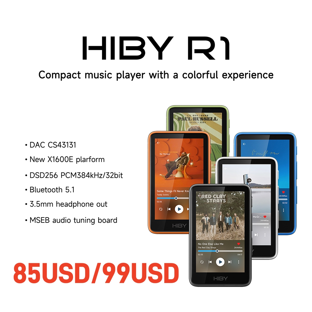 HiBy R1 HiFi Audio Music Playe - đánh giá và giá Audio Music Web
