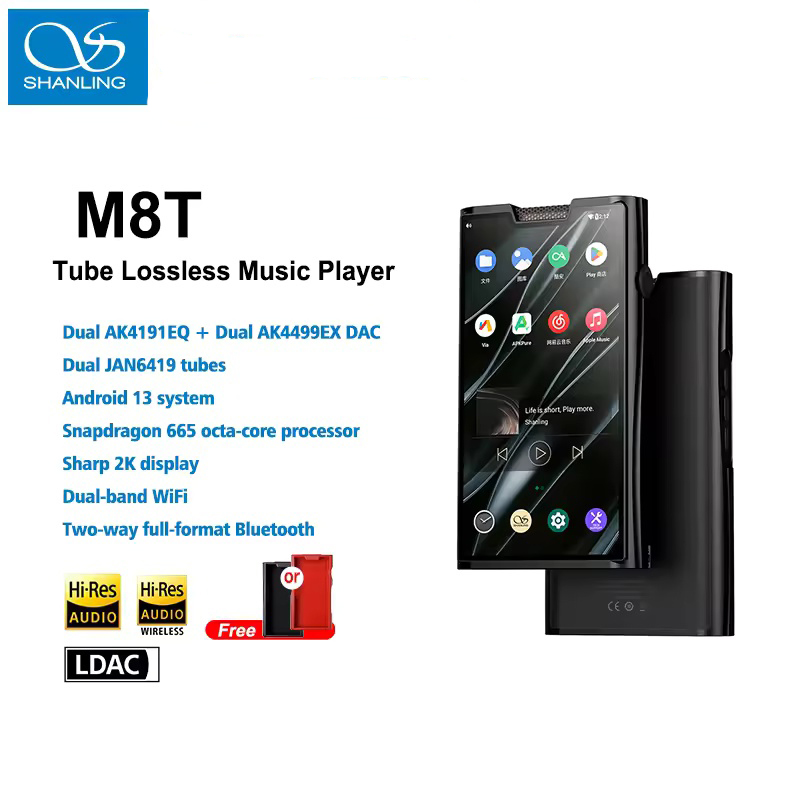 SHANLING M8T Flagship Tube And - đánh giá và giá Audio Player With Youtube Music