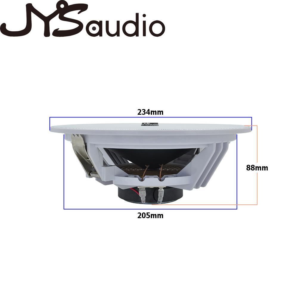 20W Ceiling Speaker Stereo 8 i - đánh giá và giá Audio Music Background Free
