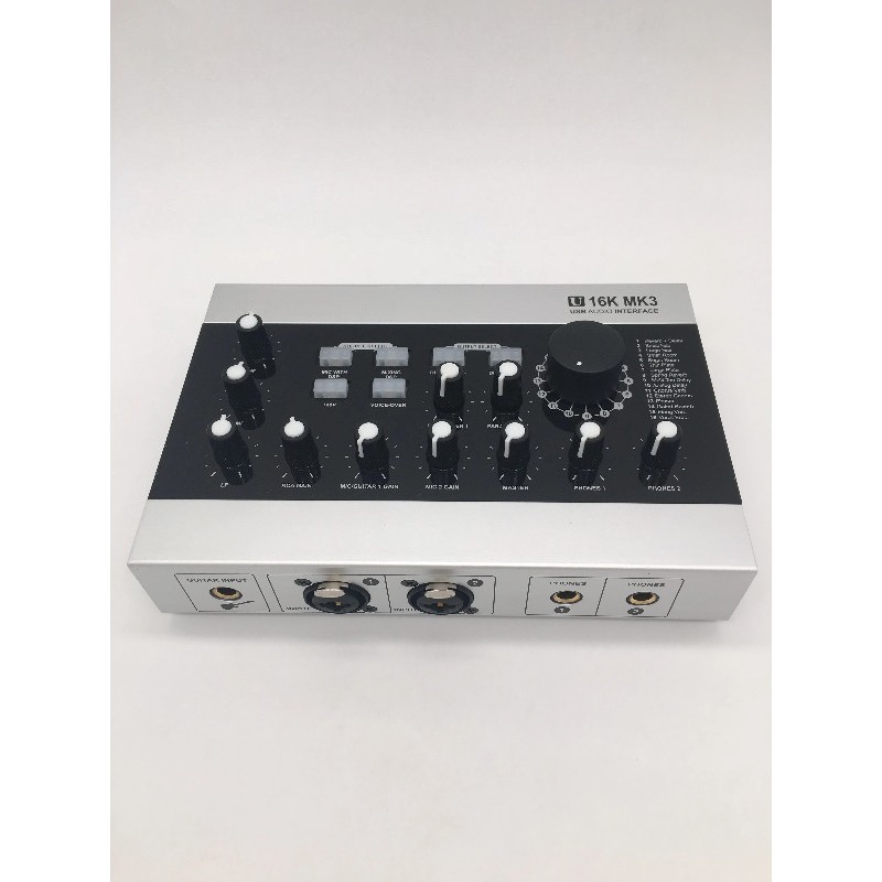 U16K MK3 USB Audio Interface E - đánh giá và giá Audio Music Listen Online