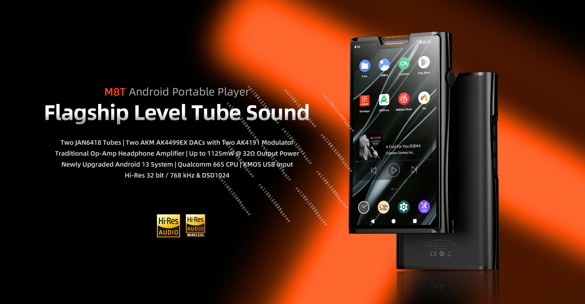 M8T Flagship Tube Android Port - đánh giá và giá Audio Player With Youtube Music